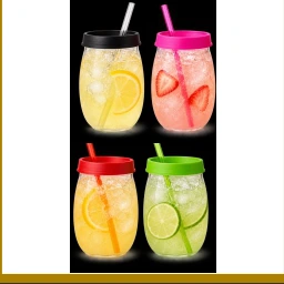 Clear Plastic Tumblers — photograph from the supplied catalogue